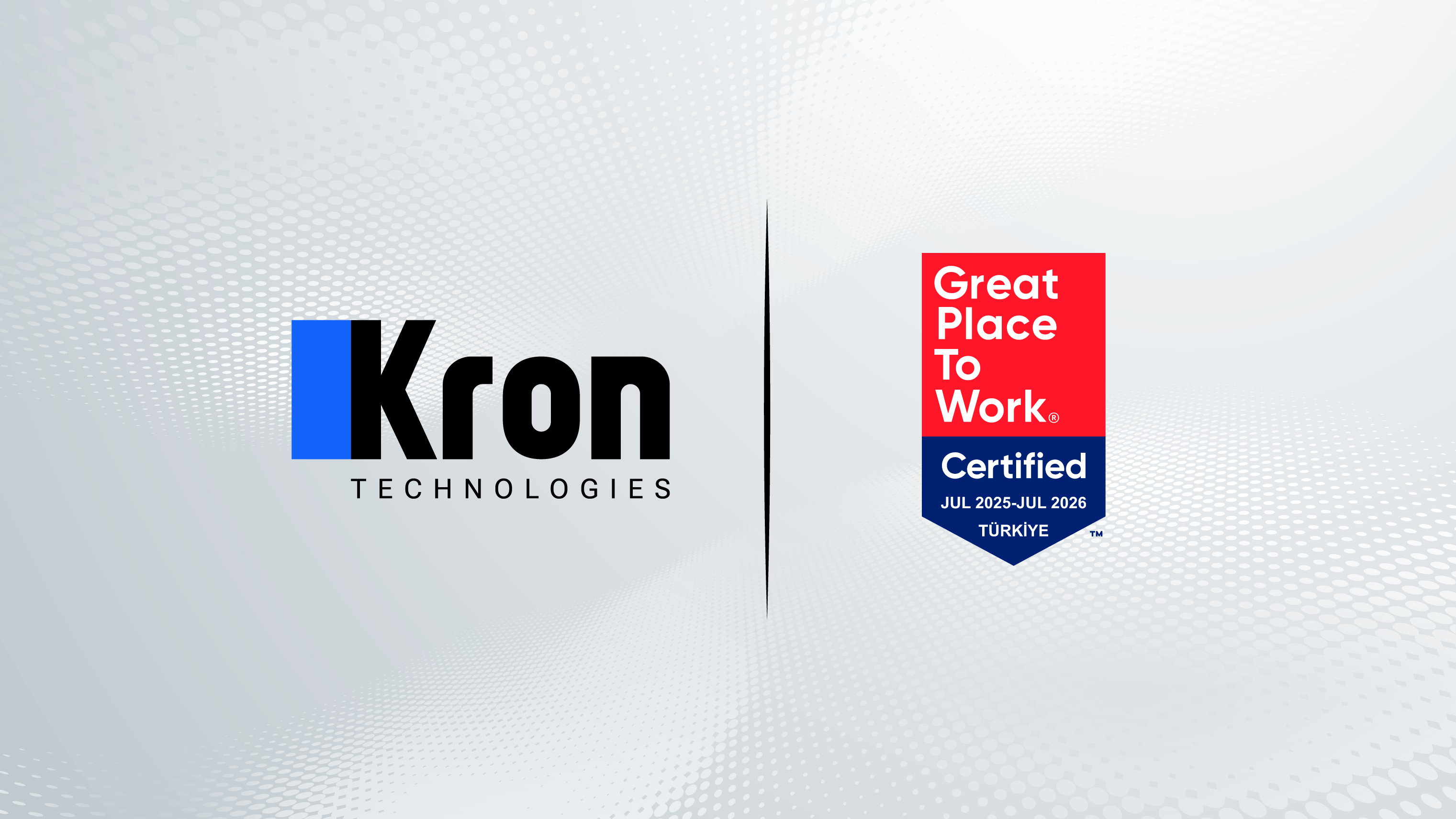 Kron Technologies Recognized as a Great Place to Work®!
