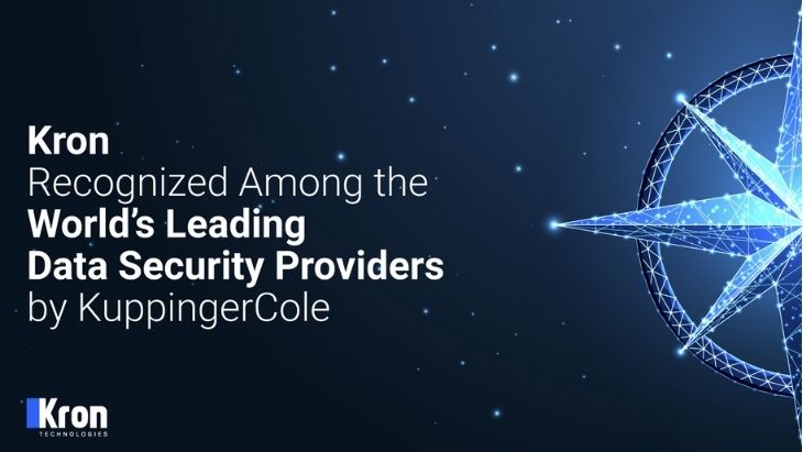 Kron Recognized Among the World’s Leading Data Security Providers by KuppingerCole