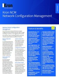 KRON NCM Datasheet